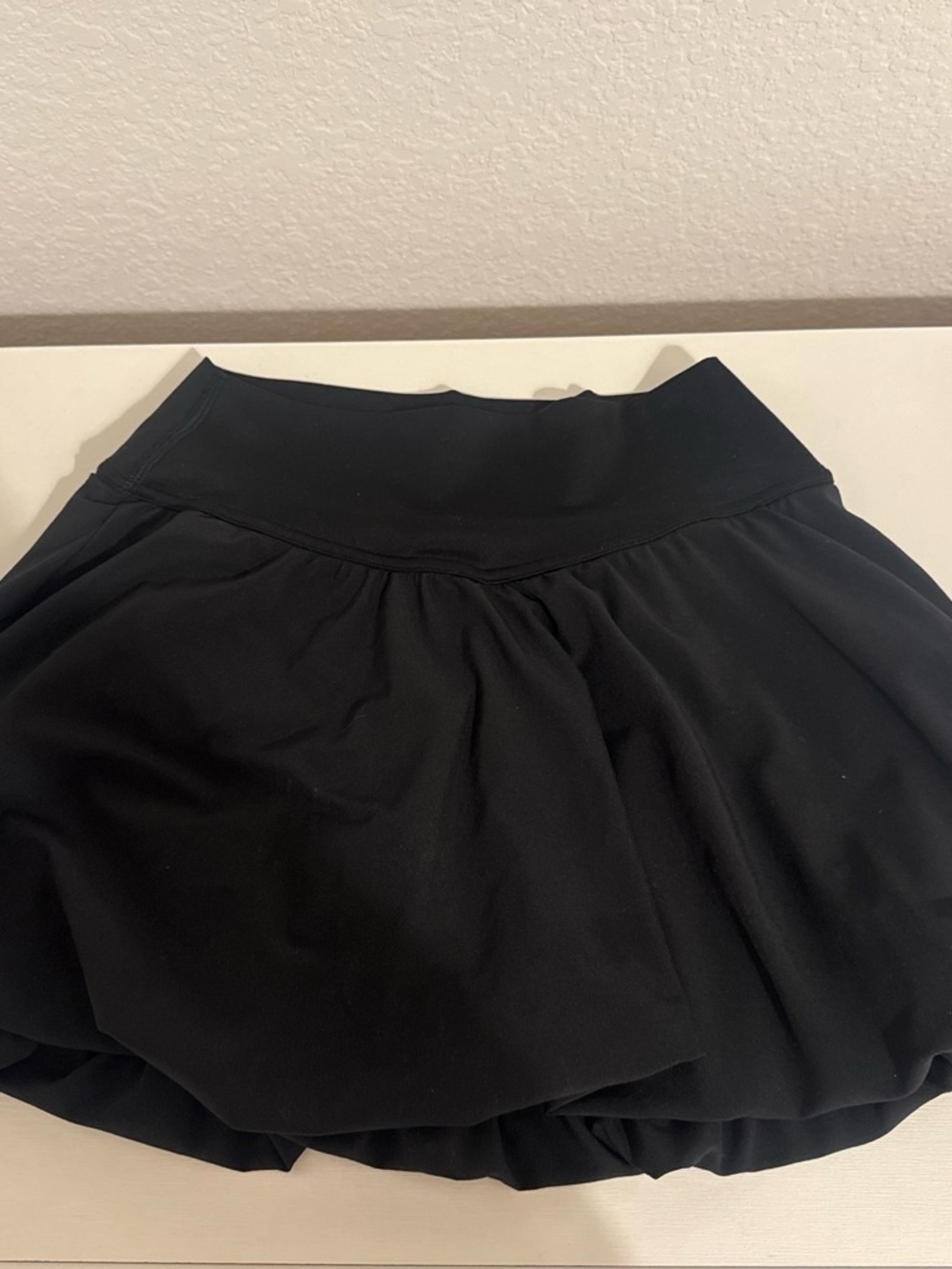 Black Women's Bubble Skirt - Comfortable Everyday Style